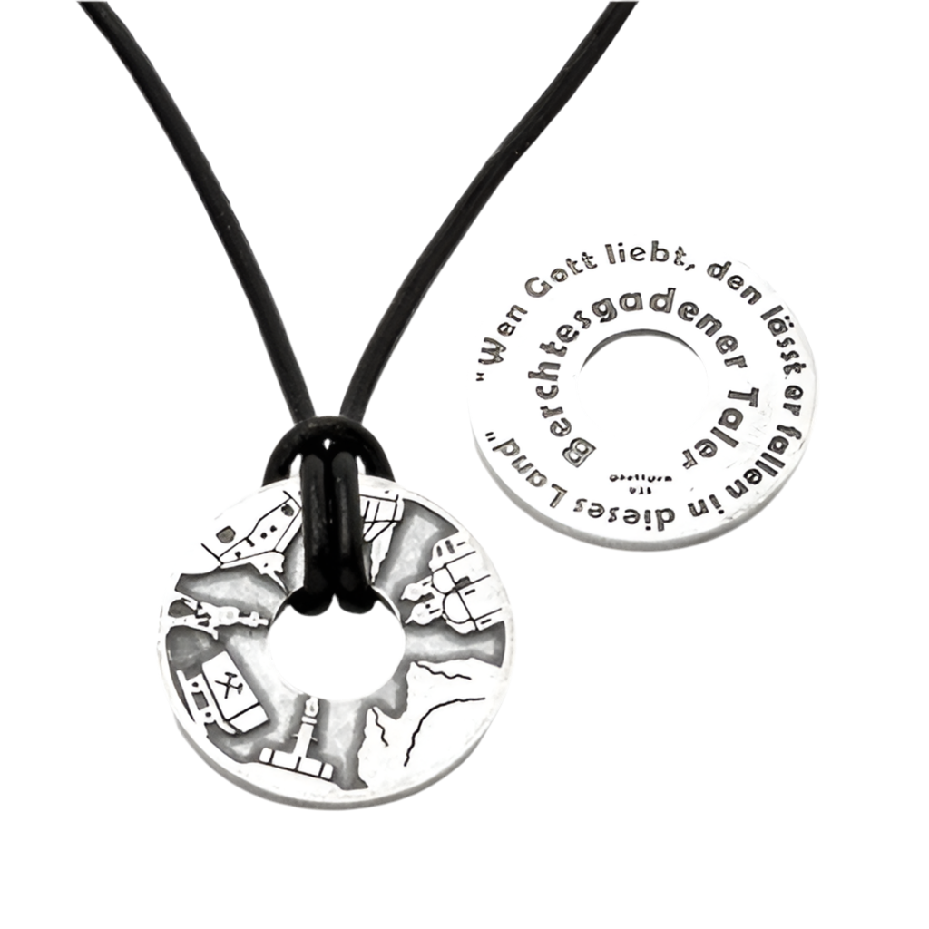 Berchtesgadener Taler 925 Sterling Silber