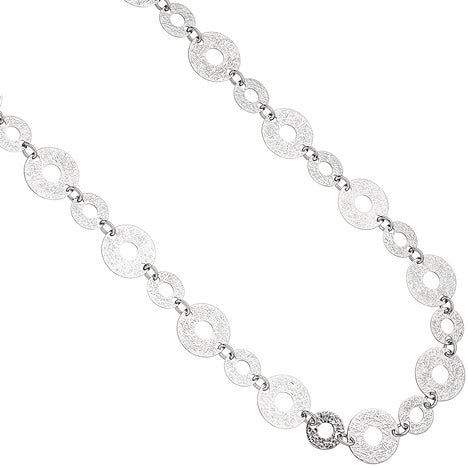 Collier Halskette 925 Sterling Silber 60 cm Kette Silberkette