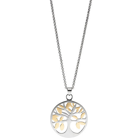 Collier Kette mit Anhänger Lebensbaum