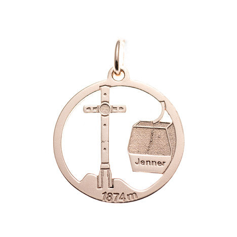 Anhänger Jenner 925 Silber rosé vergoldet ohne Kette