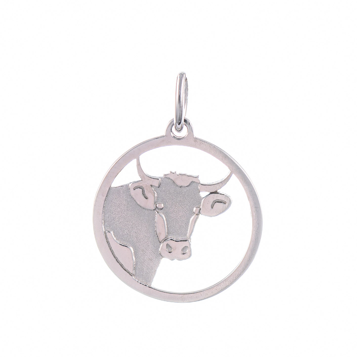 Anhänger Kuh 925 Silber