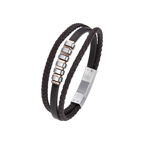Lederarmband braun