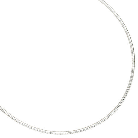 Halsreif 925 Sterling Silber 2 8 mm 45 cm Kette Halskette Silberhalsreif