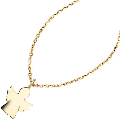 Kinder Anhänger Engel Schutzengel Engel 585 Gold Gelbgold Kinderanhänger