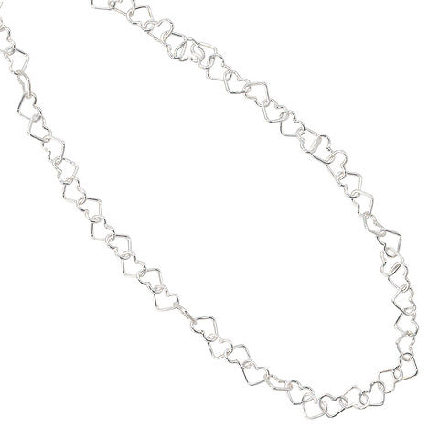 Kinder Collier Halskette aus Herzen Herzchen 925 Sterling Silber 35 cm Kette