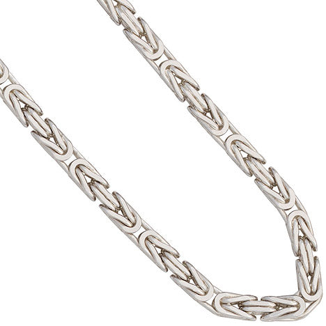 Königskette 925 Sterling Silber 5 9 mm 50 cm Halskette Kette Silberkette