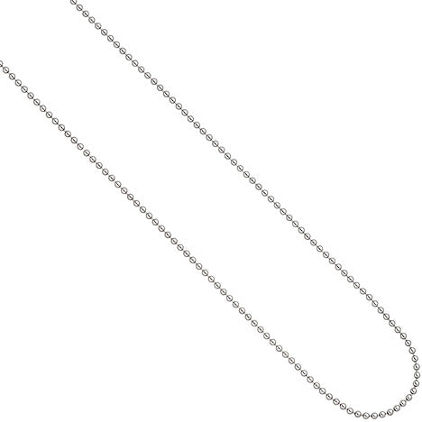 Kugelkette 925 Silber 2 0 mm 45 cm Kette Halskette Silberkette Karabiner