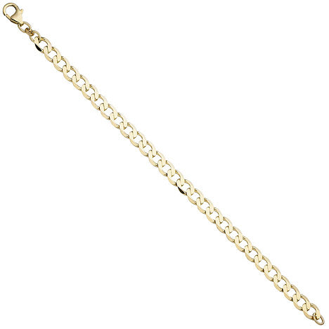 Panzerarmband 333 Gelbgold 19 cm Gold Armband Goldarmband