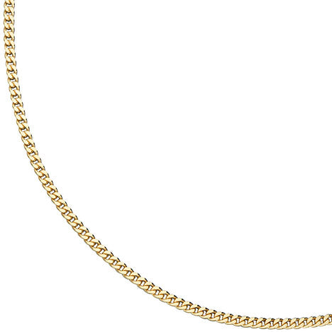 Panzerkette 333 Gelbgold massiv 2 6 mm 45 cm Gold Kette Halskette Goldkette