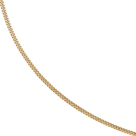 Panzerkette 333 Gelbgold massiv 3 3 mm 50 cm Gold Kette Halskette Goldkette