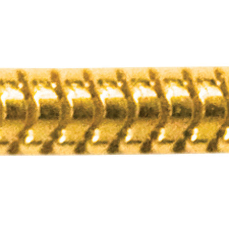 Schlangenkette 585 Gelbgold 1 4 mm 38 cm Gold Kette Halskette Goldkette