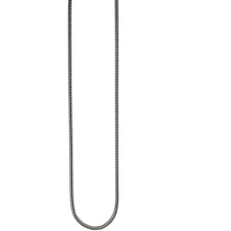 Schlangenkette 925 Silber 3 1 mm 45 cm Halskette Kette Silberkette Karabiner
