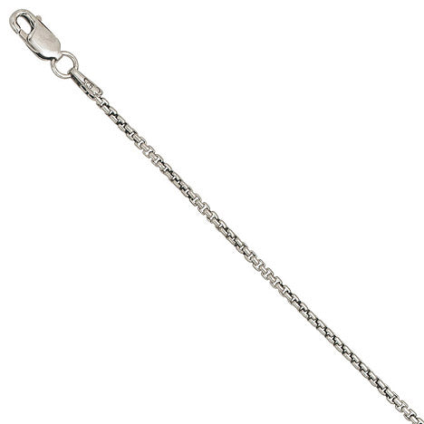Venezianerkette 925 Sterling Silber 1 6 mm 42 cm Halskette Kette Karabiner