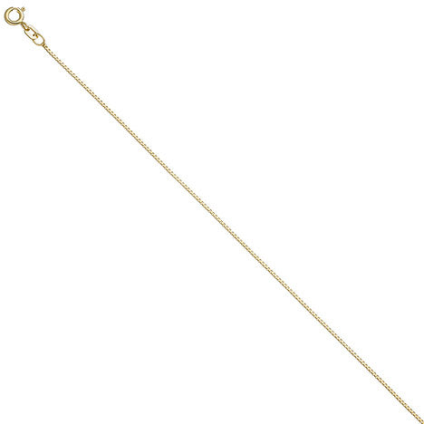 Venezianerkette 925 Sterling Silber gold vergoldet 0 9 mm 42 cm Kette Halskette