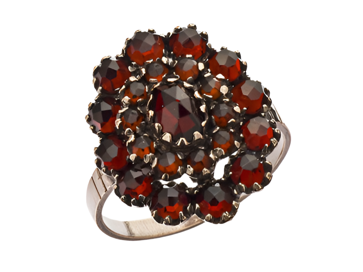 Ring Granat 925