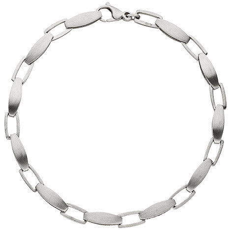 Armband 950 Platin matt 19 5 cm Platinarmband