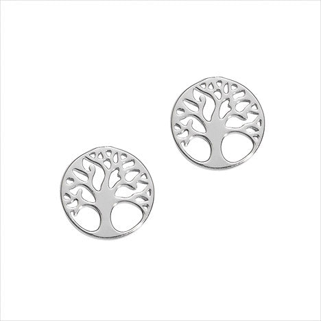 Ohrringe 925 Silber Lebensbaum
