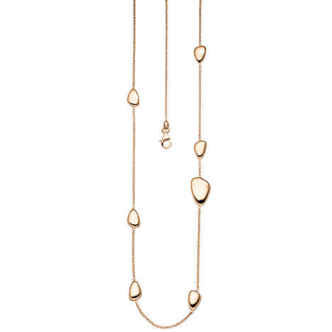 Halskette Kette 585 Gold Rotgold 90 cm Rotgoldkette Karabiner