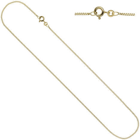 Schmuck-Set Flügel Engelsflügel 333 Gold Gelbgold bicolor mit Kette 45 cm