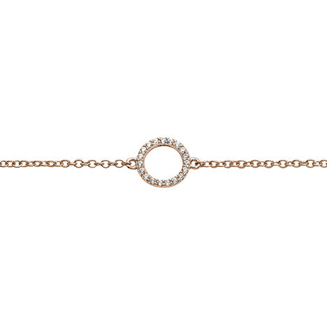 Armband 925 Silber rosé