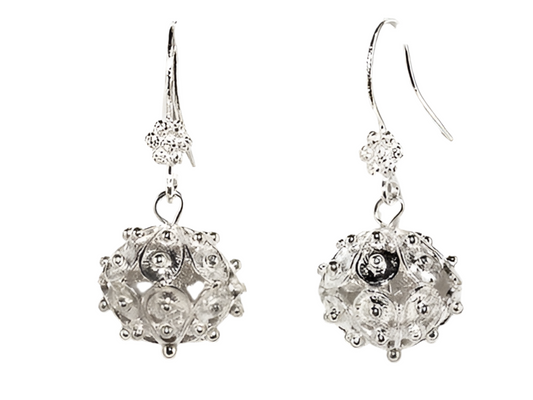 Ohrhänger filigran Silber 800