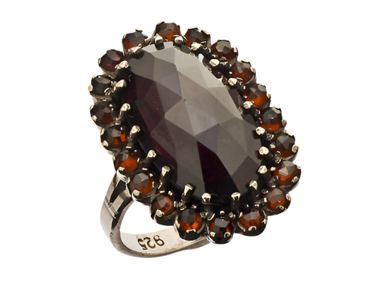 Ring Granat 925
