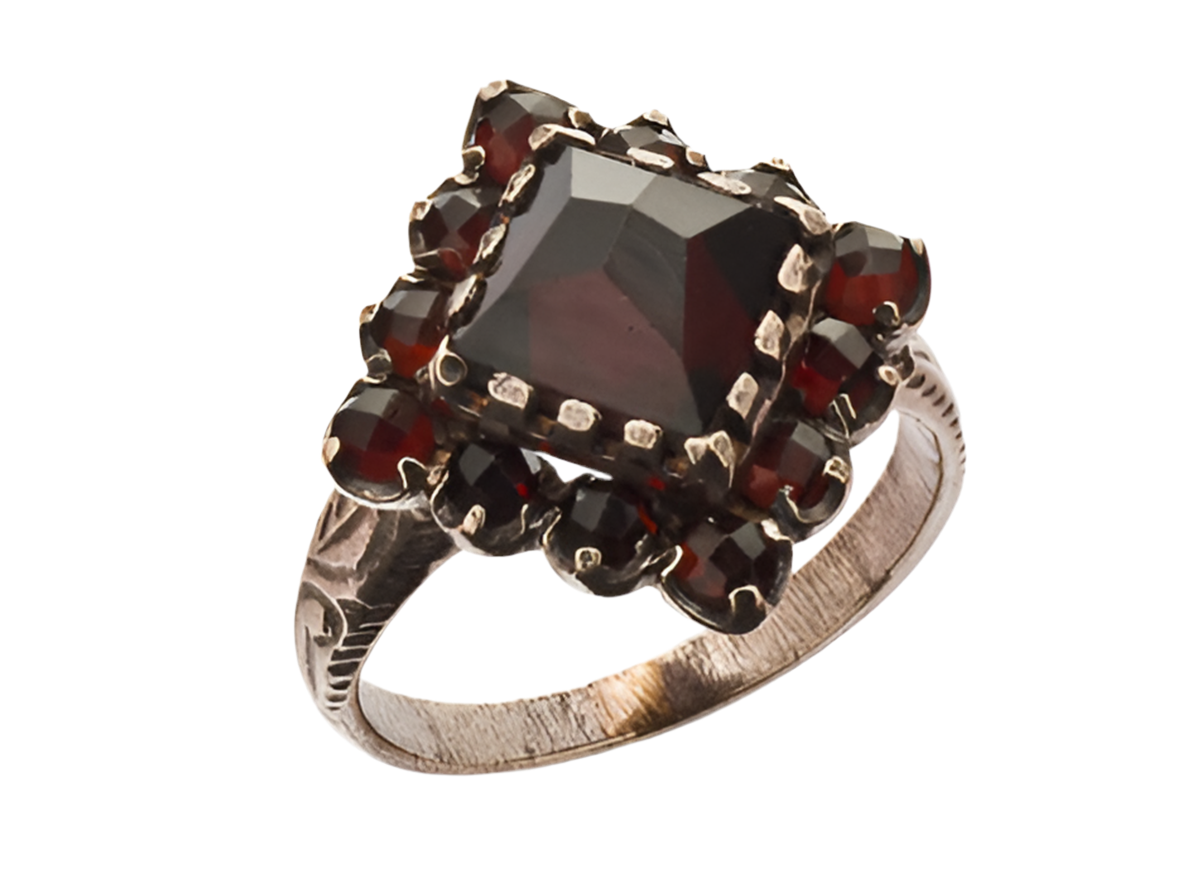 Ring Granat 925