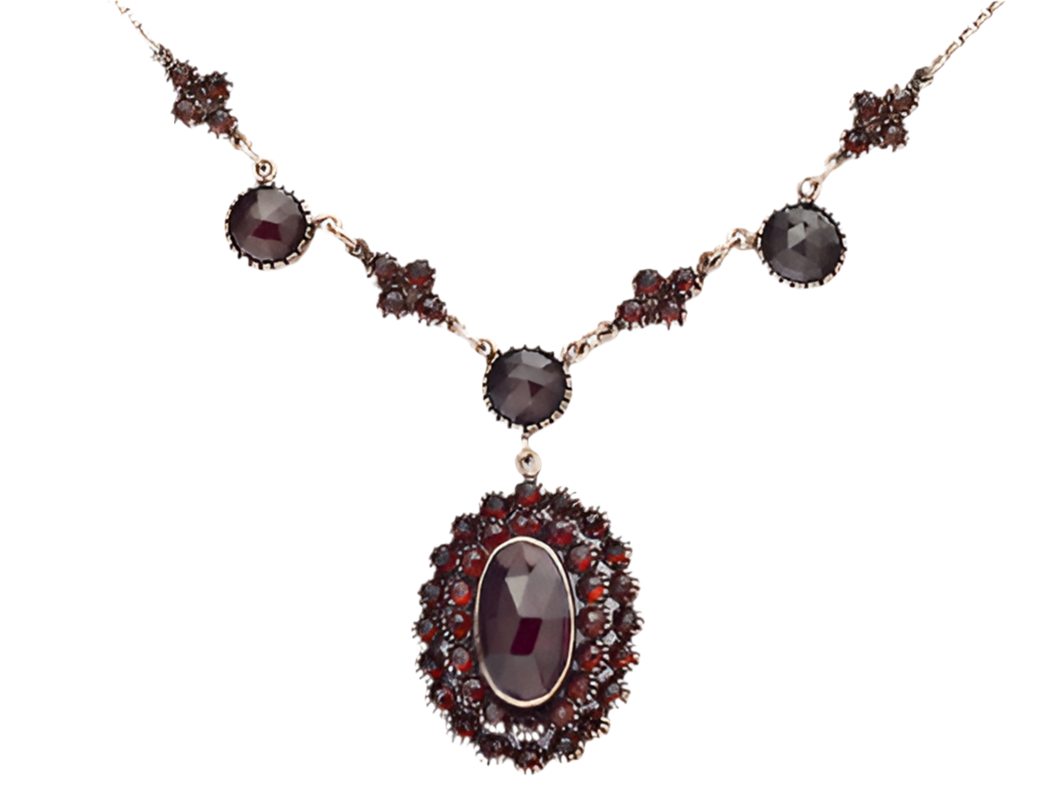 Collier Granat 925