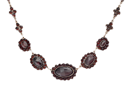 Collier Granat 925