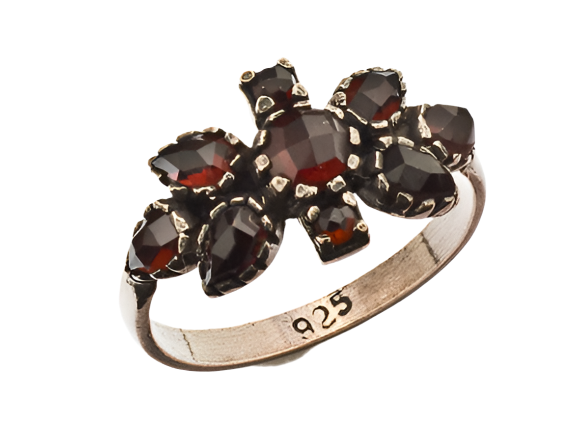 Ring Granat 925