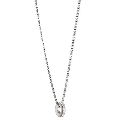 Anhänger 925 Sterling Silber rhodiniert mit Zirkonia rundum