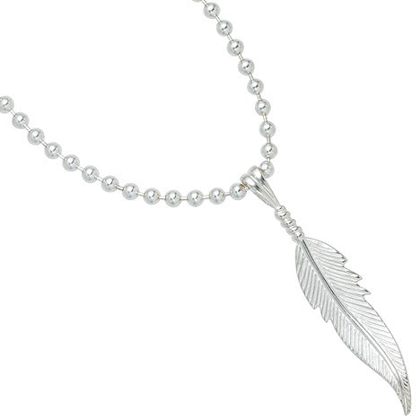 Anhänger Feder 925 Sterling Silber