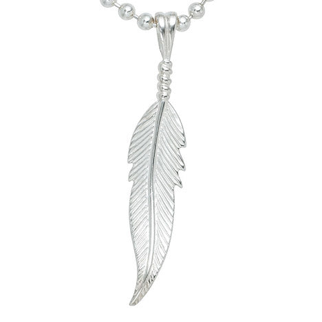 Anhänger Feder 925 Sterling Silber