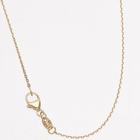 Ankerkette 585 Gelbgold diamantiert 0 6 mm 42 cm Gold Kette Halskette Goldkette