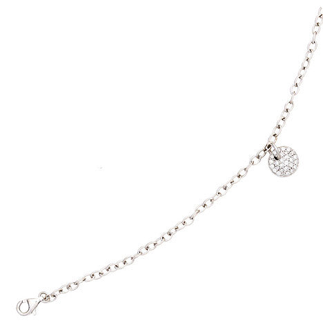 Armband 585 Gold Weißgold 29 Diamanten Brillanten 18 5 cm Weißgoldarmband