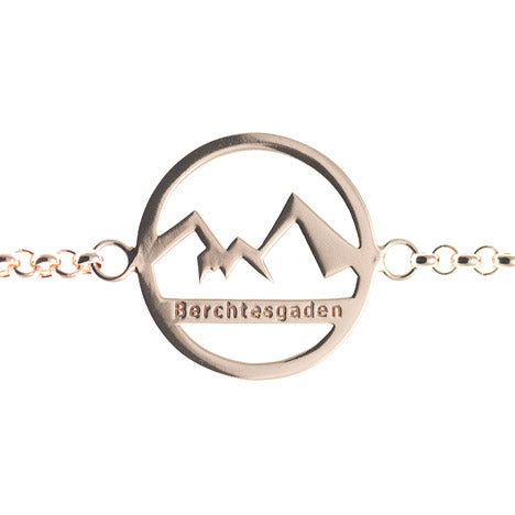 Armband Watzmann Berchtesgaden 925 Silber rosé vergoldet