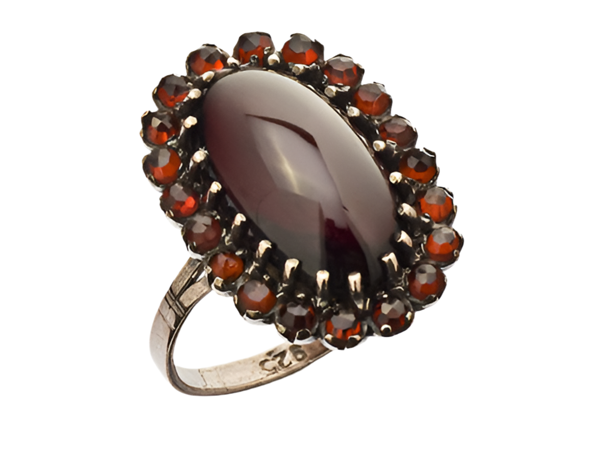 Ring Granat 925