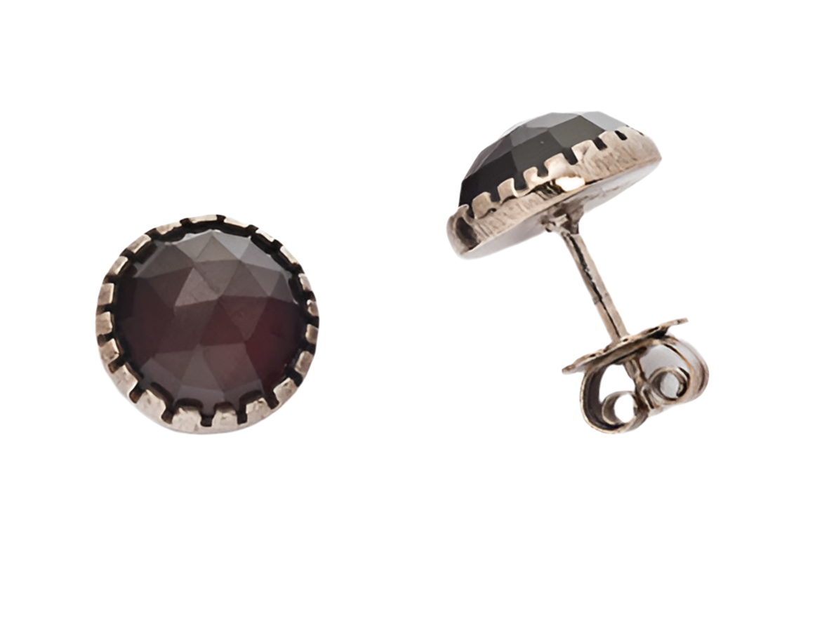 Ohrstecker Granat 925