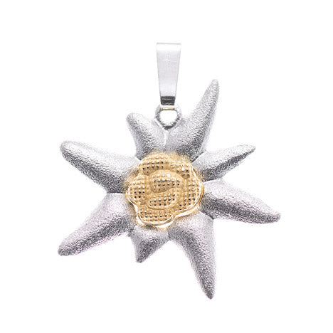 Anhänger Edelweiss 925 Silber ohne Kette