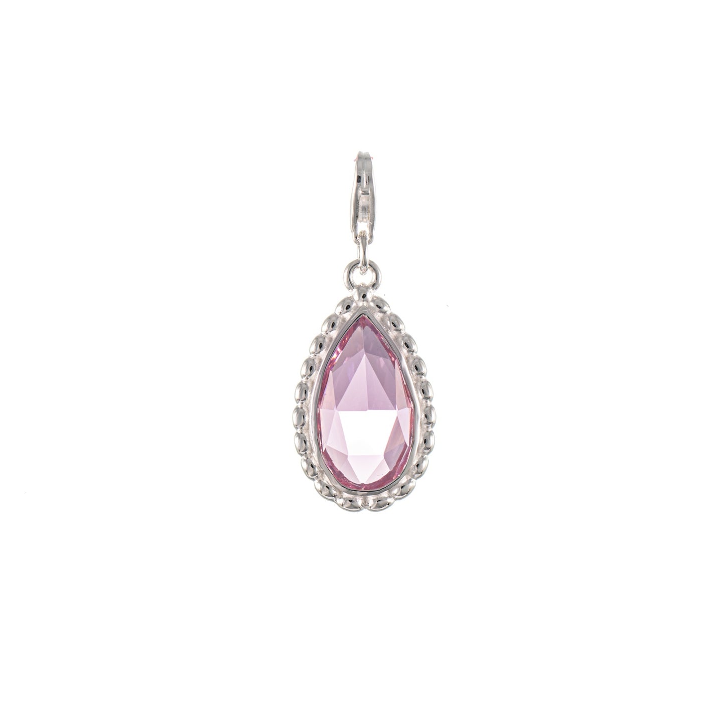 Wechselstein für Collier Signature 925 Silber rosa
