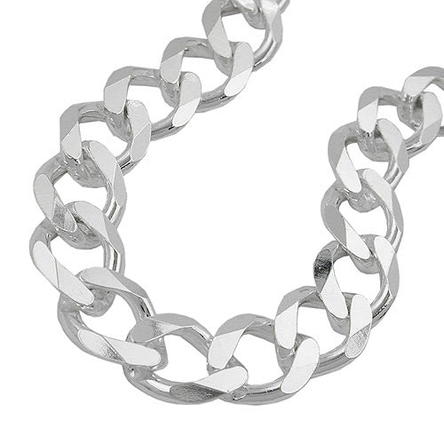 Armband Weitpanzer 21cm Silber 925