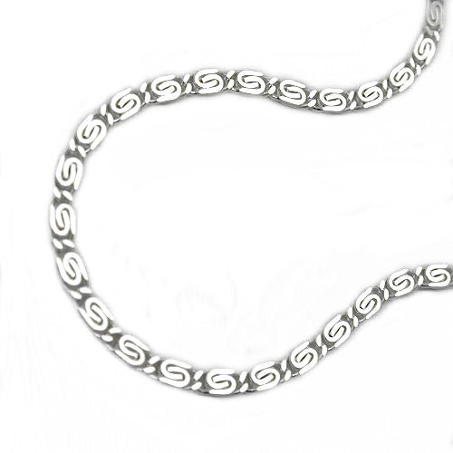 Kette S-Panzer diamantiert Silber 925