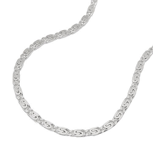 Kette S-Panzer diamantiert Silber 925