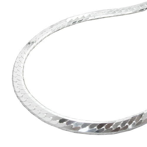 Armband Panzer gedrückt Silber 925