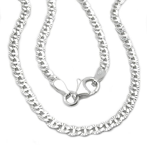 Kette Fantasie diamantiert Silber 925