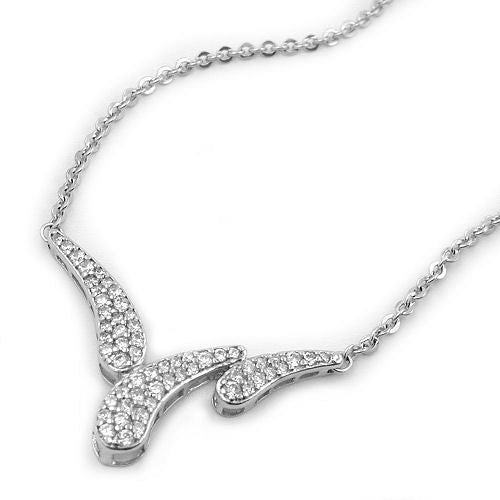 Kette Schweif rhodiniert Silber 925