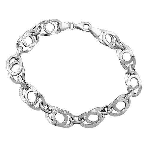 Armband Fantasie rhodiniert Silber 925