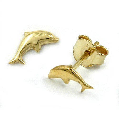 Ohrstecker kleiner Delfin Gold 333