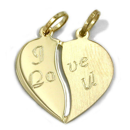 Anhänger Herz diamantiert 14K GOLD