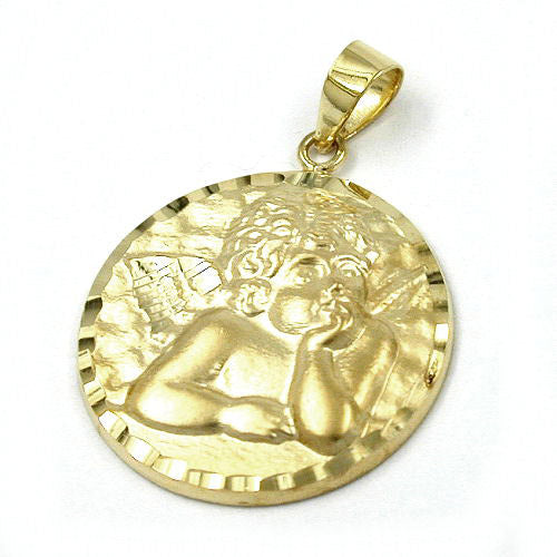 Anhänger mit Engelmotiv Gold 585